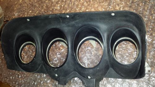 69 mustang gauge bezel plastic dash