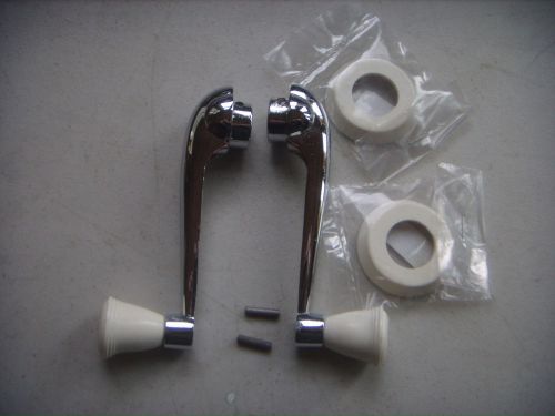 Vw beetle, karmann ghia window crank kit. 1956-1967  volkswagen. ivory