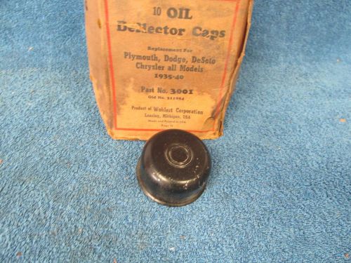 1935-40 plymouth dodge desoto chrysler  oil deflector cap new 316