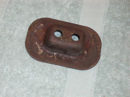 1940-50 packard su-8. front motor mount retainer.