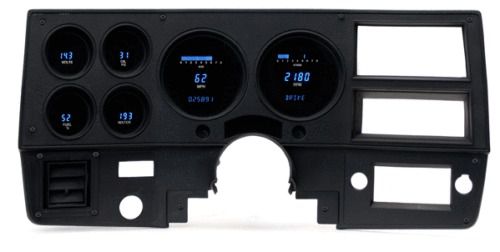 Dakota digital dash &#039;73-87 chevy gmc pickup truck gauge cluster vfd3-73c-pu new