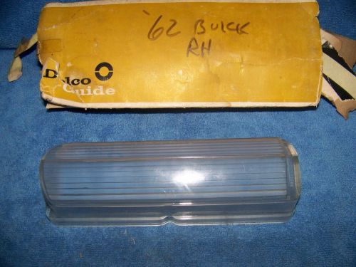 1962 buick le sabre invicta back up lamp lens delco  5952960