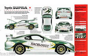 1995 toyota supra racer imp brochure: d.clark