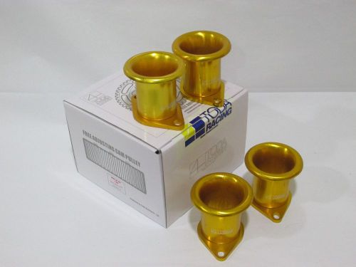 Racing intake air hon trumpet toyota 4age 20v silvertop / blacktop gold new 4a