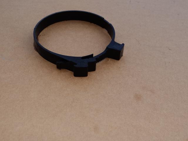 Jeep wrangler yj air filter box hose/ tube clamp.  oem