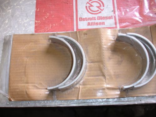 5149561,  6v-71, 8v-71 &amp; 16v-71 detroit diesel main bearing set, .020 us.