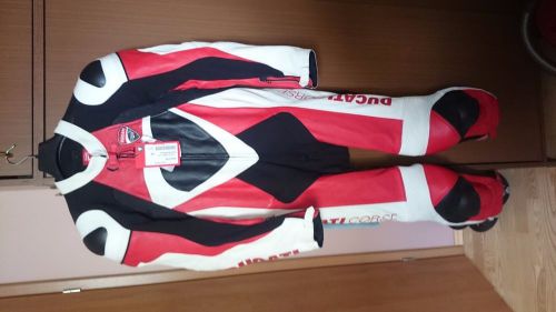 Dainese ducati corse racing leather suit 52