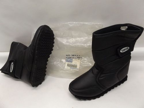 Nos yamaha sfw-98nyl-bm-09 snomobile boots mens size 9