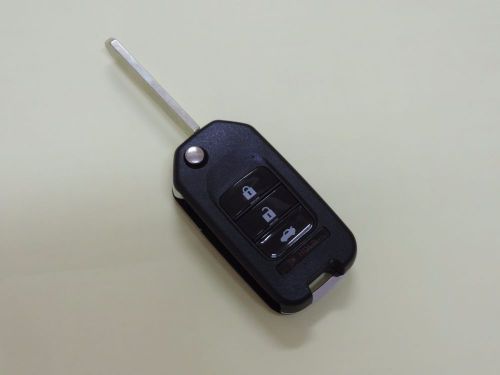 Blade new style flip switch remote key fob keyless for 13-16 honda accord