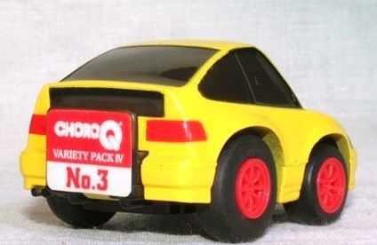 Choro q takara tomy honda crx si cr-x 88 89 90 91 yellow variety pack iv no. 3