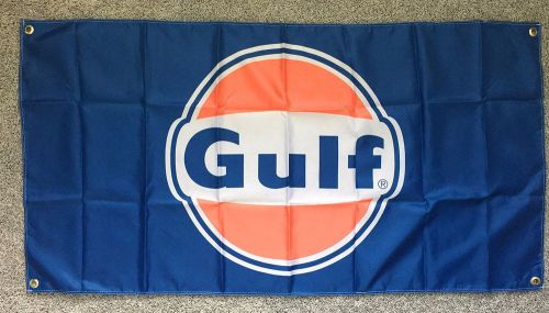 Gulf oil flag - porsche ruf 356 ford gt40 aston martin gt2 mclaren lamborghini