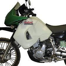 Kawasaki klr650 klr 650 safari 32l clear long range fuel tank petrol gas