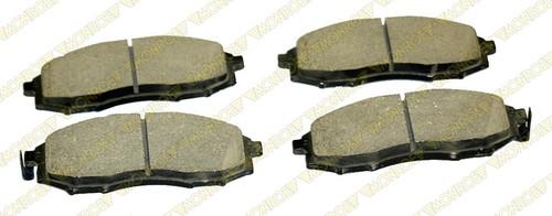 Monroe cx830 brake pad or shoe, front-monroe ceramics brake pad