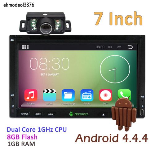 7&#034; tocado capacitive touch screen  android 4.4 double 2 din stereo gps navi+cam