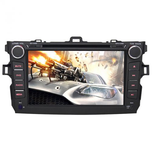 Quad core android 4.4 car dvd player for toyota corolla 2006-2011 gps navigation