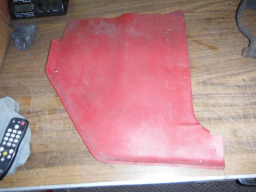 1965 ford fairlane 500 sedan passenger side red kick panel original 1 year