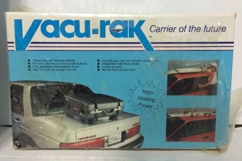 Vacu-rak carrier of the future car top roof carrier high holding power new