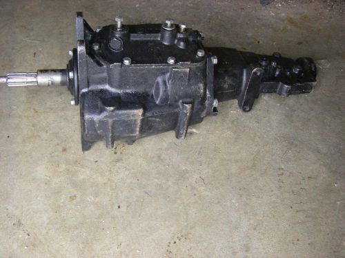 1 - rebuilt gm7 4 speed manual transmission, chevy