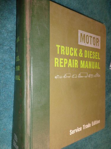 1962-1976 chevy ford ih dodge &amp; more truck shop manual / motors repair manual