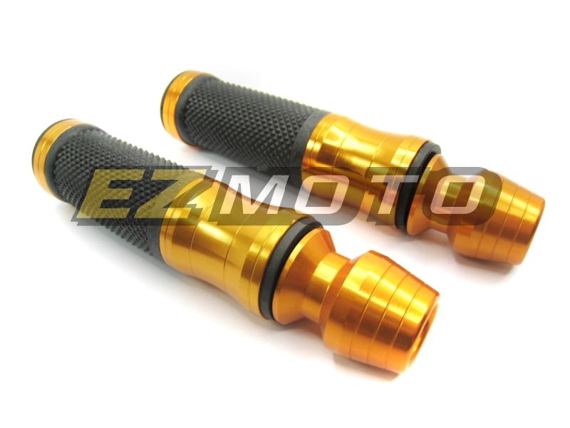 Universal hand grips for 22mm handlebar fazer fz1 fz6 fz8 600 1000 cbr rr golden