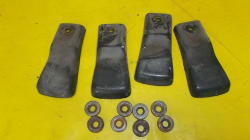 1986 el camino  malibu g body  seat track covers  spacers free shipping