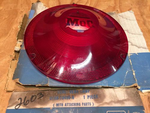 1961 ford galaxie xl 500 nos tail light lens c1ab-13450-a