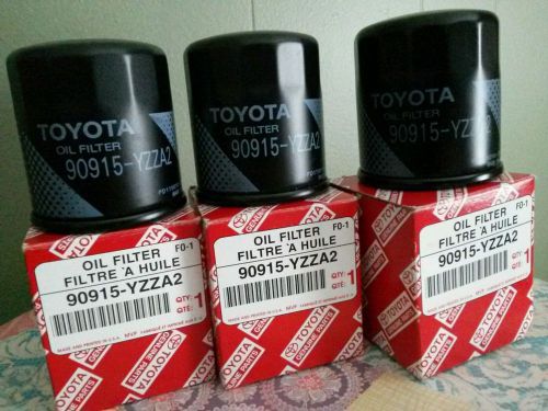 Toyota oem (3)   replacement oil filter 90915-yzza2