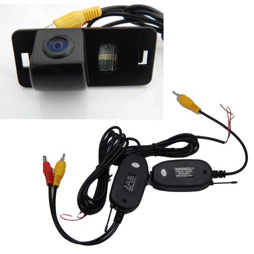 Wireless car backup rear view reverse camera for bmw 1 3 5 7 series e38 e81 e90