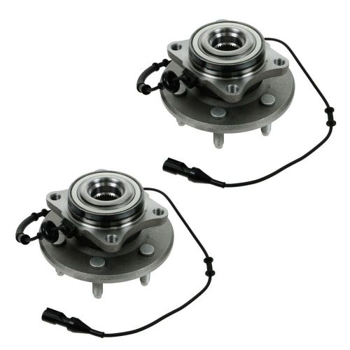 Rear wheel hubs &amp; bearings pair set of 2 new for 03-06 expedition navigator