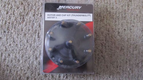 New oem mercury mercruiser rotor and cap kit (thunderbolt) 805759 3