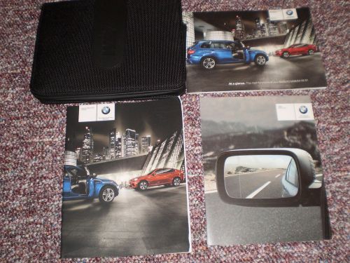 2012 bmw x5 x6 &#034;m&#034; suv owners manual books guide &#034;m&#034; case all models