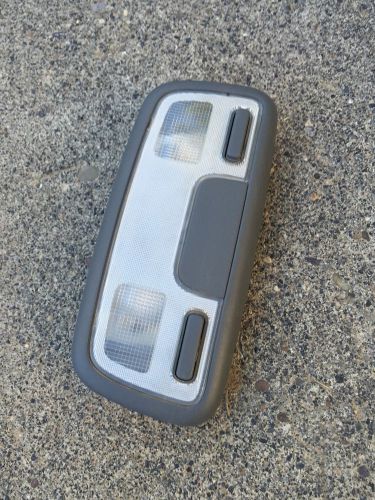 Acura mdx rear overhead dome light oem charcoal grey tl cl sunroof