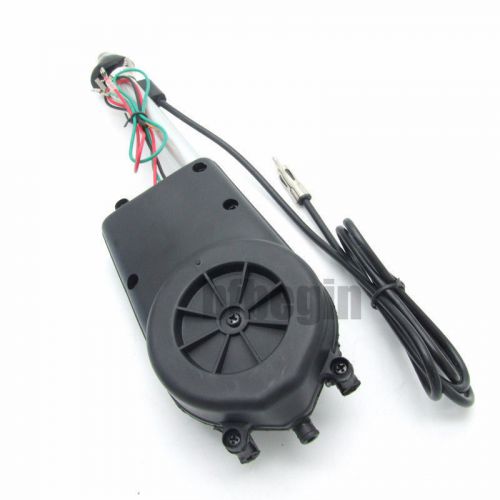 Universal car 12v power stainless electric automatic antenna am fm radio mast