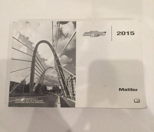 2015 chevrolet malibu owners manual