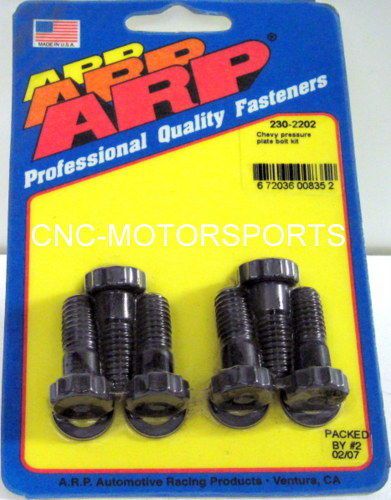 Arp clutch cover pressure plate bolt kit 230-2202 chevy 265 502 v8 pro series