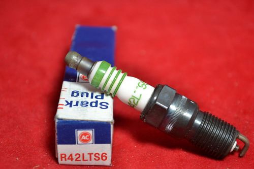 Ac delco spark plugs green stripe  r42lts6  set of 6