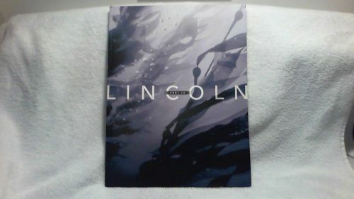 2001 lincoln ls dealer brochure original