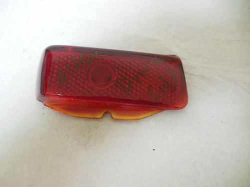 1941 mercury tail light  lens right (passenger) side nos