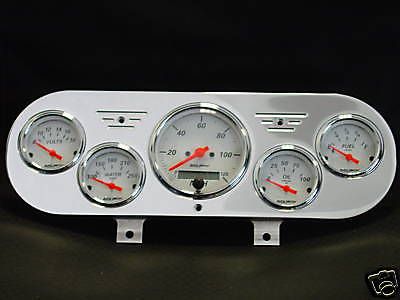 62-65 chevy nova dash insert w/ 1302 auto meter gauges