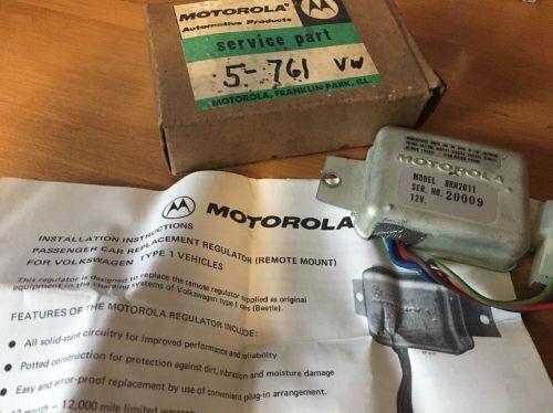 Nos 1974 1975 vw beetle bug  - motorola voltage regulator volkswagen 8rh2011