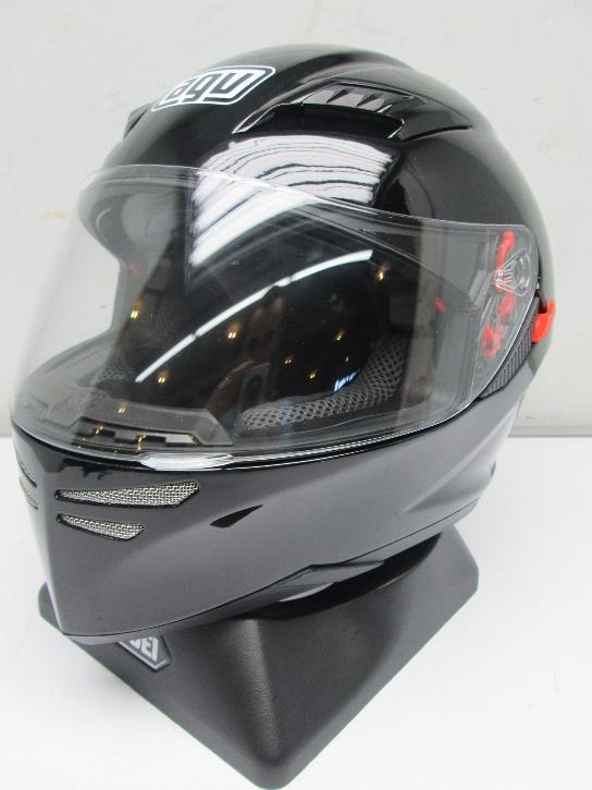 Agv horizon full face motorcycle helmet black large
