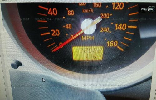 2004 nissan 350z 6sp mt speedometer cluster with 132k