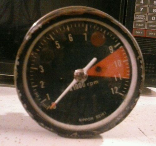 Honda tachometer gauge vintage  nippon seiki