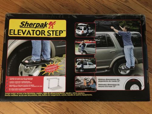 Sherpak elevator step for automobile