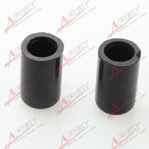 2pcs 28mm 1.1&#034;silicone blanking cap intake vacuum hose end bung plug caps black