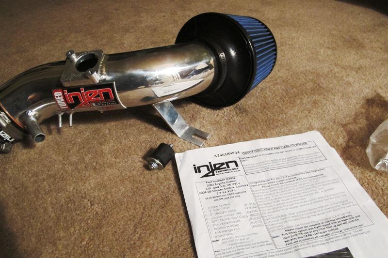 Injen intake 03-05 v6 toyota camry $250