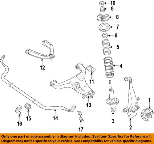 Suzuki oem equator stabilizer sway bar-front-stabilizer sway bar 4231182z10