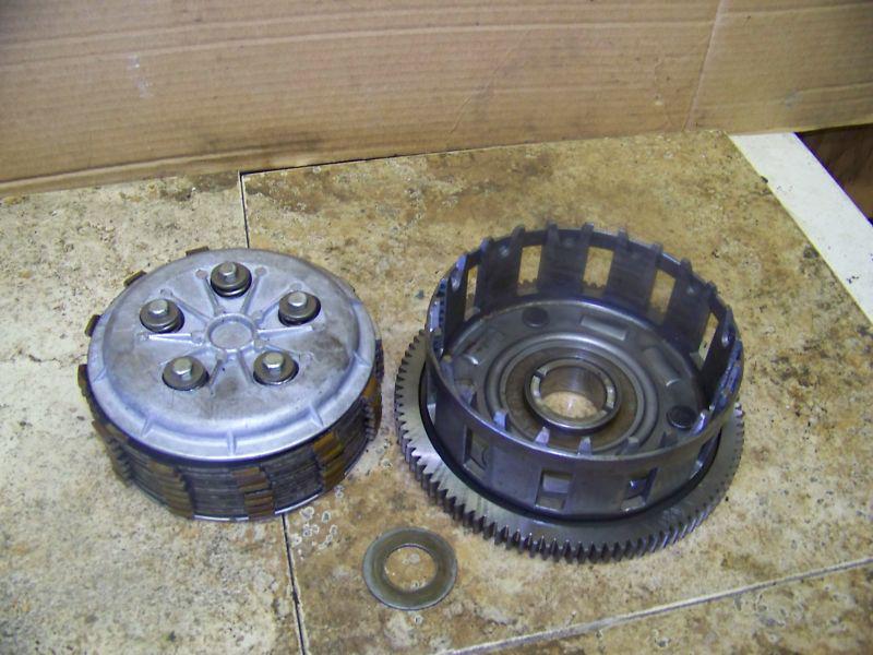 1975 kawasaki  z1 900 kz900 kz 900 clutch basket & pressure plate  z1e