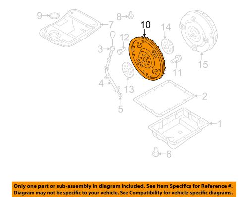 Suzuki oem 06-08 grand vitara automatic transmission-drive plate 2262064j10