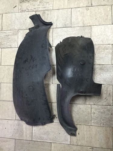 Porsche oem 911 993 c/2/4 95-98  left rear  inner fender liner front and rear